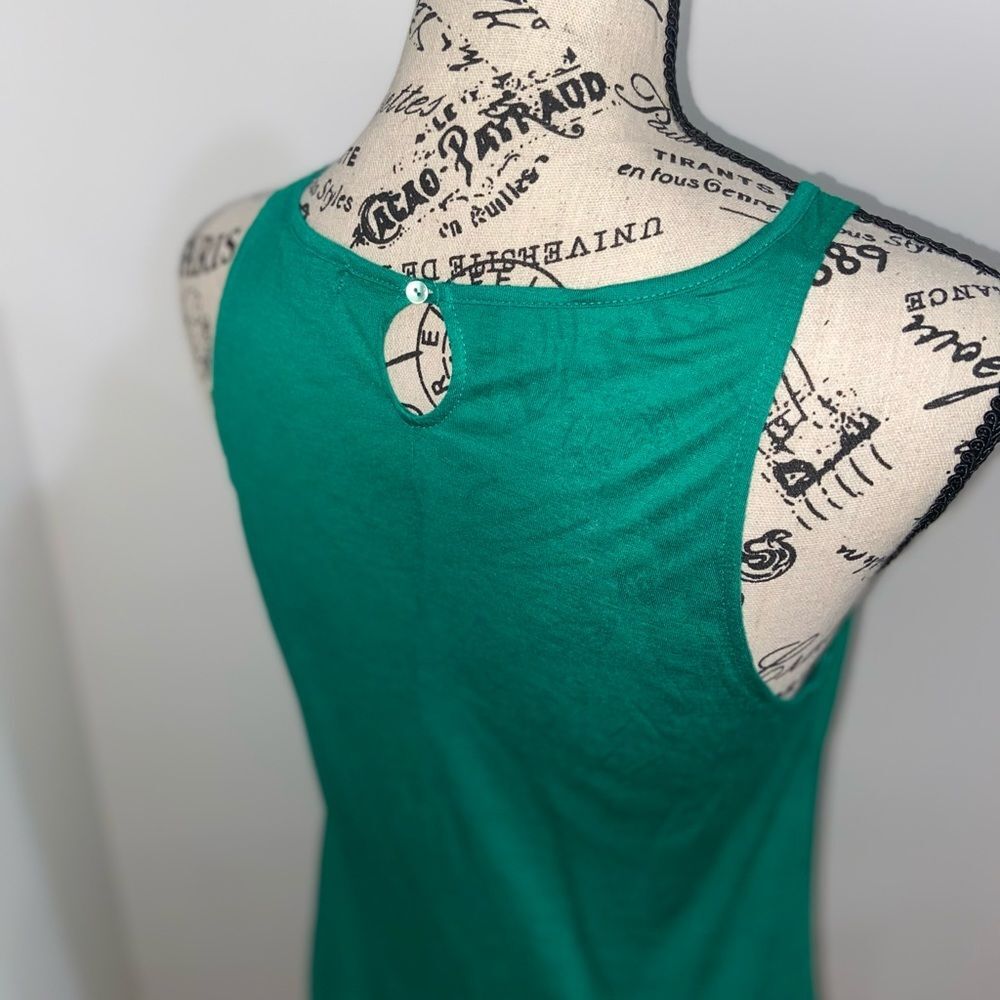 GAP Green Racerback Tank Top - Picture 4 of 4